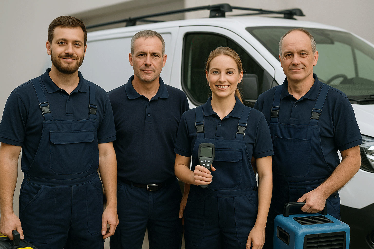 Control de humedades en Badalona - técnicos